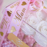 L'Clair-9 Rose Acrylic Box - Preserved Roses