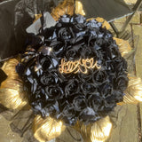 'Love You' Black Rose Bouquet - Mother's Day Collection