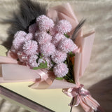 Pink Pom-Pom Bouquet - Mother's Day Collection