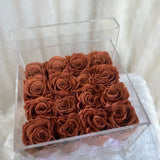 Acrylic Jewellery Storage in Taupe 16 Roses - Mother's Day Collection