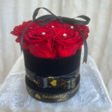 Black Luxe Red Roses - Mother's Day Collection