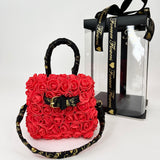 'The Tote' Mini Flowered Handbag