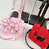 'The Tote' Mini Flowered Handbag