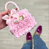 'The Tote' Mini Flowered Handbag