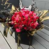 'Love in Colour' Silk Handtied Rose Bouquet - BLACK FRIDAY SALE