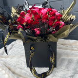 'Love in Colour' Silk Handtied Rose Bouquet - BLACK FRIDAY SALE