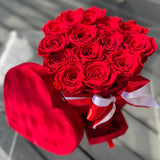 'Love Heart' Flower Box Medium <Gifts Under £150> ♥️ Valentine's Day ♥️