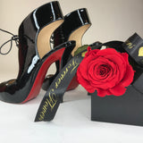 30cm Single Preserved Rose Stem with Gift Box