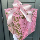 White Twinkle Bear Pink Hearts - Sale