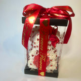 Twinkle Bear White with Red Hearts 25cm - Sale