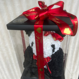 Large 40cm Rose Panda GIft Box - Black Friday Sale