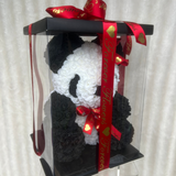 Large 40cm Rose Panda GIft Box - Black Friday Sale