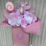 Baby Pink Christmas Artificial Bouquet - Black Friday Sale