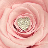 Pink Velvet Heart Box - Preserved Roses - Mother's Day Collection