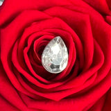 'Grand Amore' Acrylic Cube Single Heart Rose