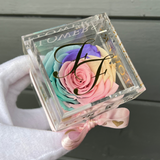 La Rosa Bebé Single Rose Acrylic Box - Mother's Day Collection