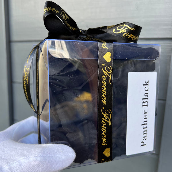 Box of Loose Preserved Petals in (Black)