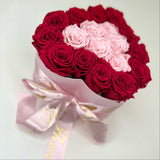 Heart box of roses Medium Valentine's Collection ♡