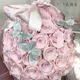 Queen B Bling Box Preserved Roses