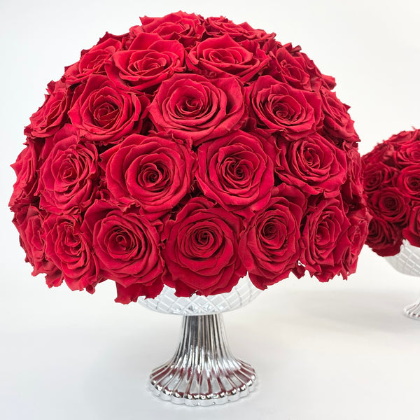 Champs-Élysées Preserved Rose Vase Arrangement