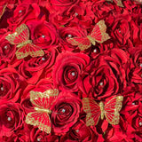 'Camelot Infini Fausse' LARGE Bouquet - Artificial Silk (Faux Flowers