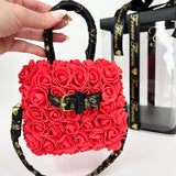 'The Tote' Mini Flowered Handbag