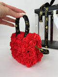 'The Tote' Mini Flowered Handbag