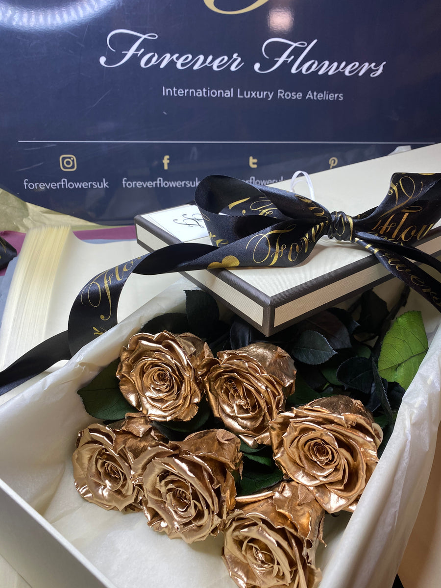 'Infinity' 30cm Rose Stems - 6 OR MORE stems– Forever Flowers UK