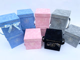 Carré Parfait Velvet Cube (9 Preserved Rose Box)