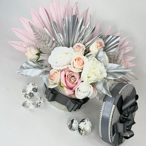 Glam Pink & Silver Flower Box - Ready Made Collection