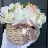 'Shabby Chic' Butterfly Basket - Ready Made Collection