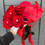 'Infinity' 30cm Rose Stems - 6 OR MORE stems Valentine's Collection