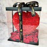 ‘Hearts Desire’ Light Up Heart Red  <Gifts Under £100> ♥️ Valentine's Day♥️ - Forever Flowers UK